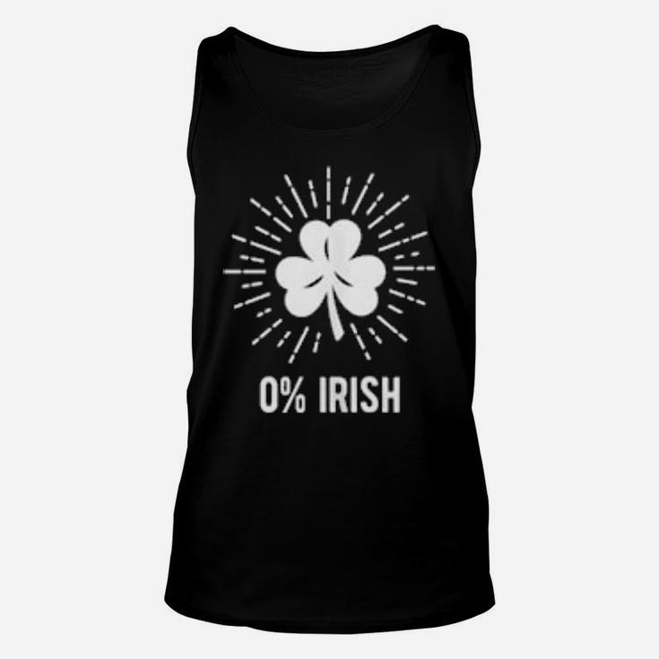 Not Irish Saint Patricks Day Inspired Ireland Expat Shirt Unisex Tank Top