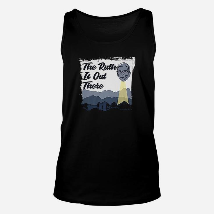 Notorious Rbg Is Out Ufo There Unisex Tank Top