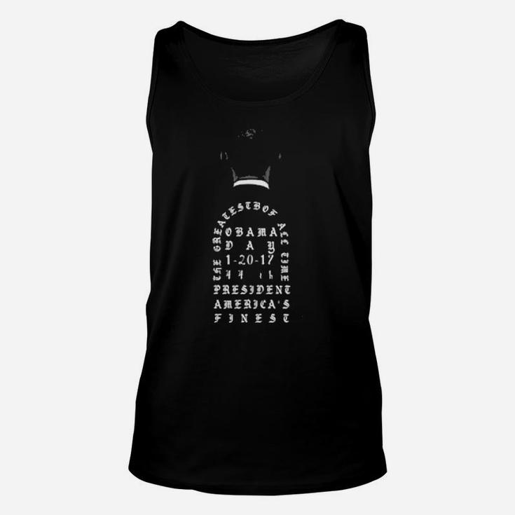 Obama The Greatest Of All Time President America Finest Unisex Tank Top