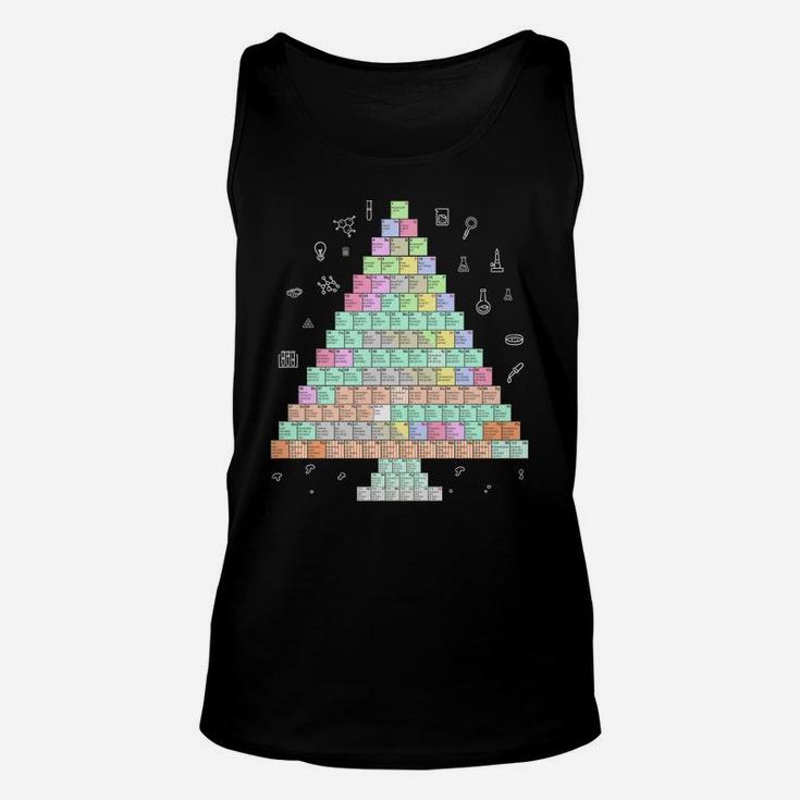 Oh Chemistree Cool Science Chemical Periodic Table Christmas Sweatshirt Unisex Tank Top