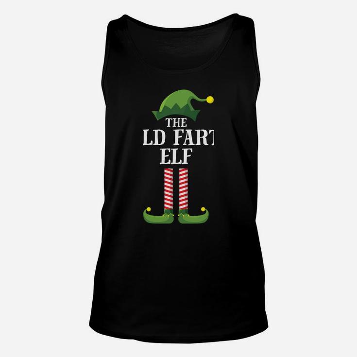 Old Fart Elf Matching Family Group Christmas Party Pajama Unisex Tank Top