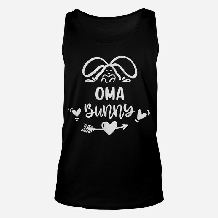 Oma Bunny Funny Matching Easter Bunny Egg Hunting Unisex Tank Top