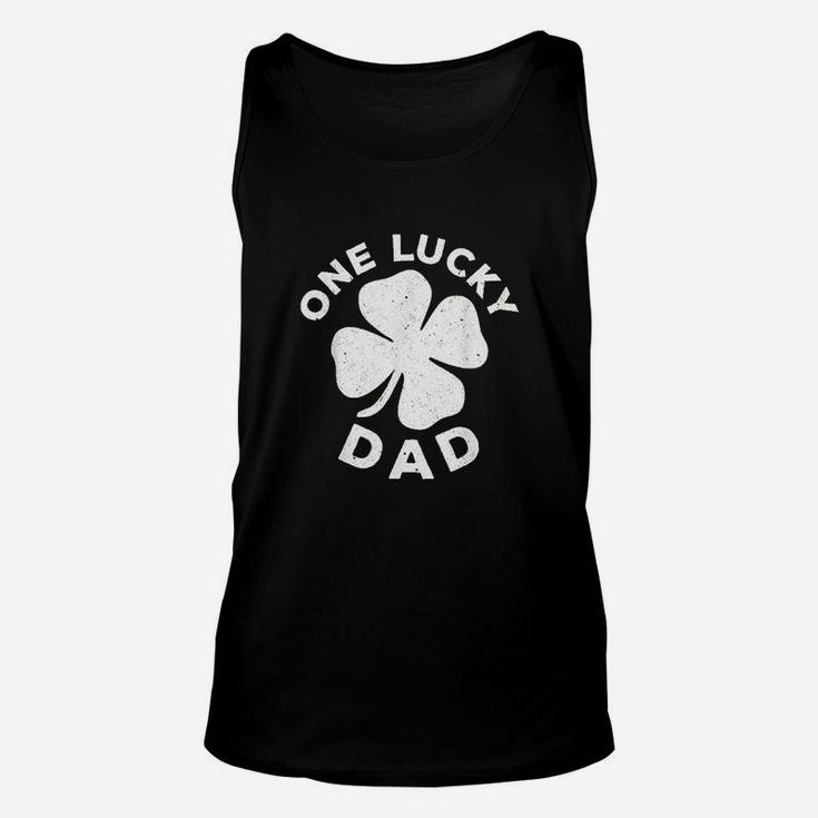 One Lucky Dad Unisex Tank Top