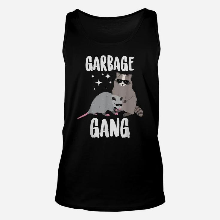 Opossum And Raccoon Shirt Garbage Gang Funny Animals T-Shirt Unisex Tank Top