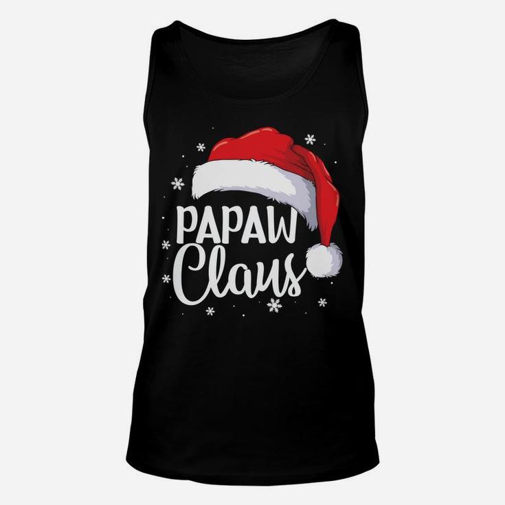 Papaw Claus Christmas Family Matching Pajama Santa Gift Sweatshirt Unisex Tank Top