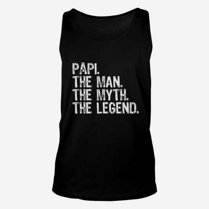 Papi The Man The Myth The Legend Unisex Tank Top