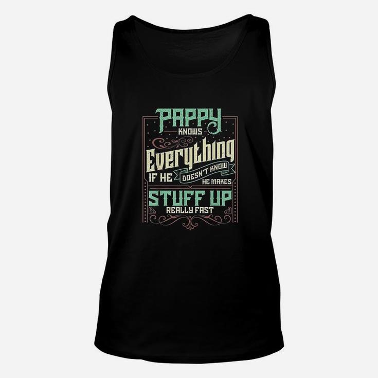 Pappy Knows Everything Unisex Tank Top