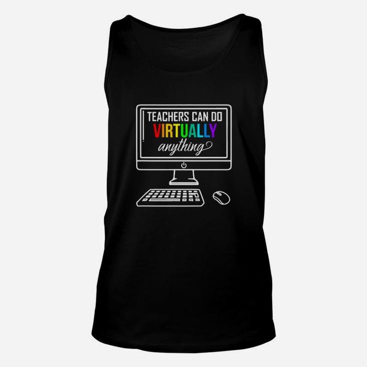 Personal Computer Teachers Can Do Virtually Anything Lgbt Unisex Tank Top