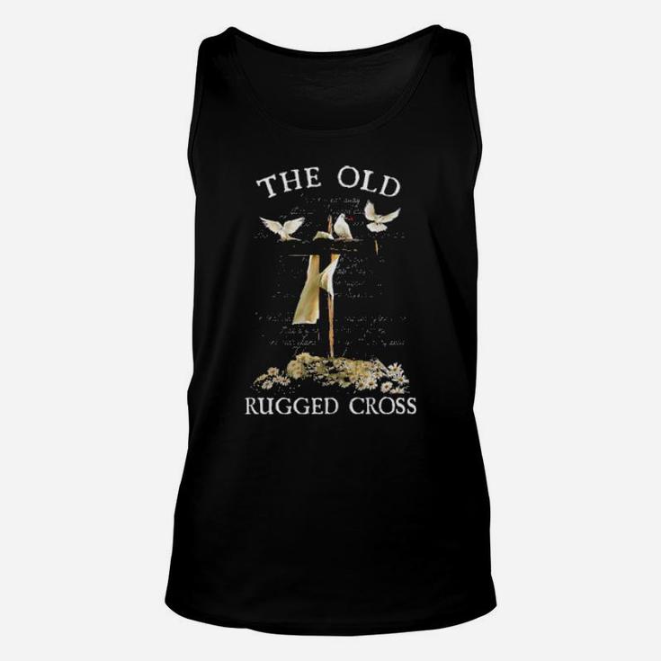 Pigeons Christian The Old Rugged Cross Unisex Tank Top