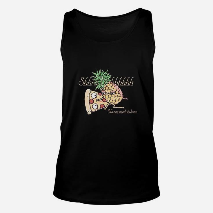 Pineapple Pizza No One Needs To Know Unisex Tank Top