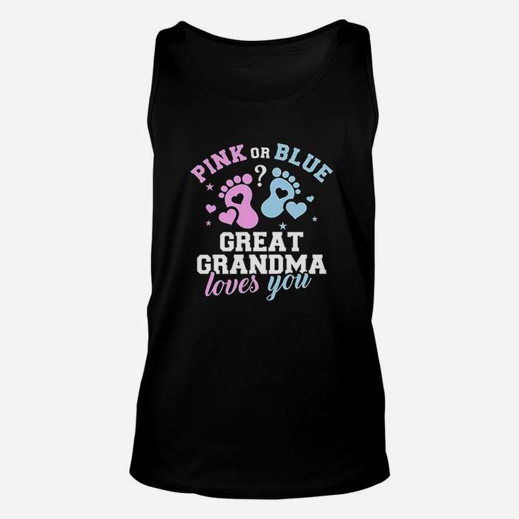 Pink Or Blue Unisex Tank Top