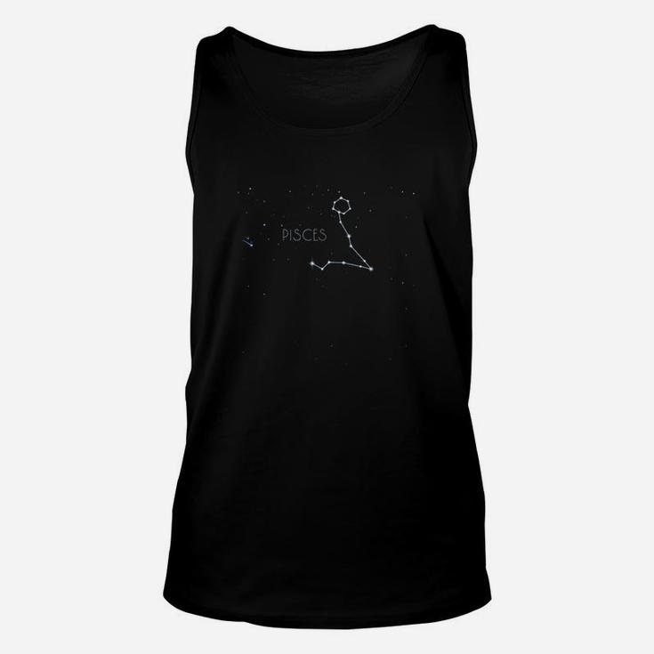 Pisces Zodiac Sign Constellation Astrology Horoscope Gift Unisex Tank Top