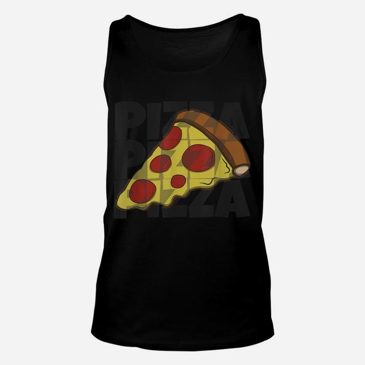 Pizza Lover Funny Pizza Slice Eater Pepperoni Lovers Unisex Tank Top
