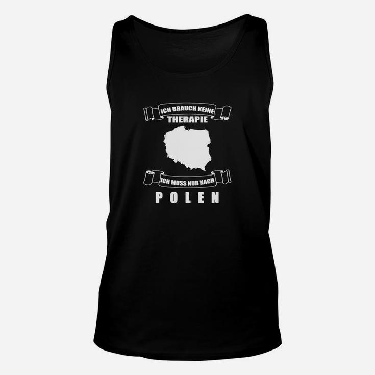 Polen-Therapie Motiv Unisex TankTop, Lustig für Fans & Reisende