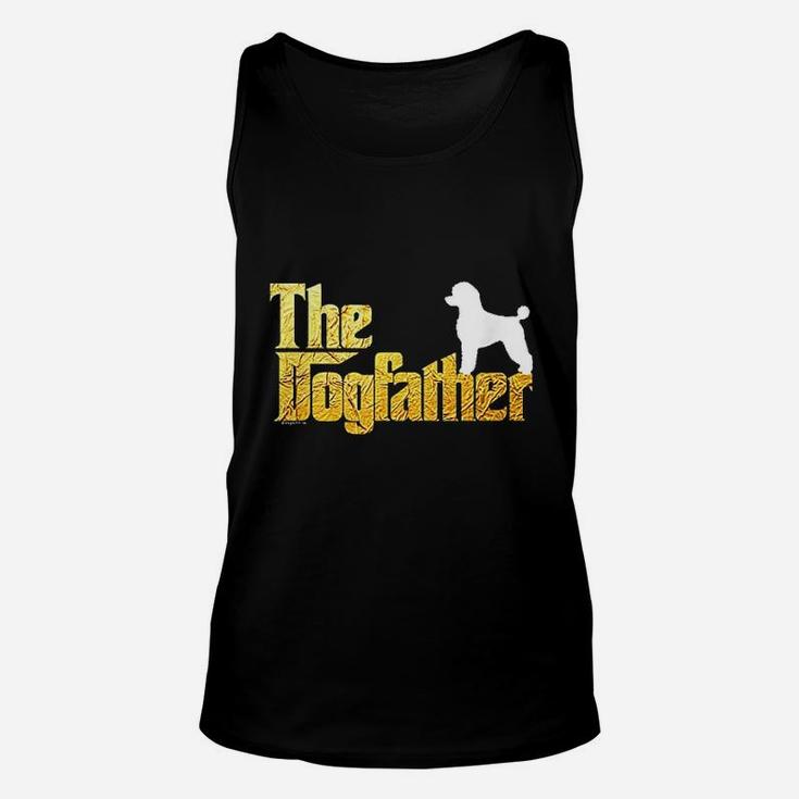 Poodle The Dogfather Unisex Tank Top