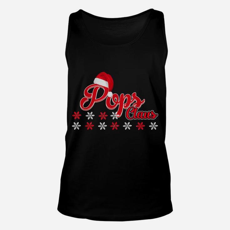 Pops Claus Matching Family Christmas Pajamas Gifts Unisex Tank Top