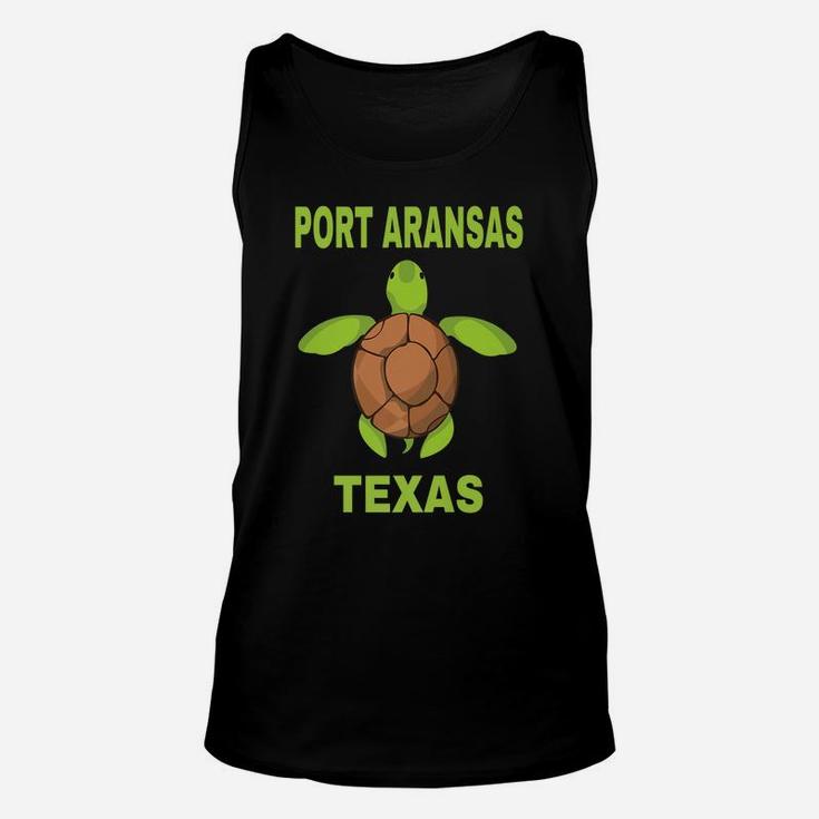 Port Aransas Family Vacation Texas Sea Turtle Gift Unisex Tank Top