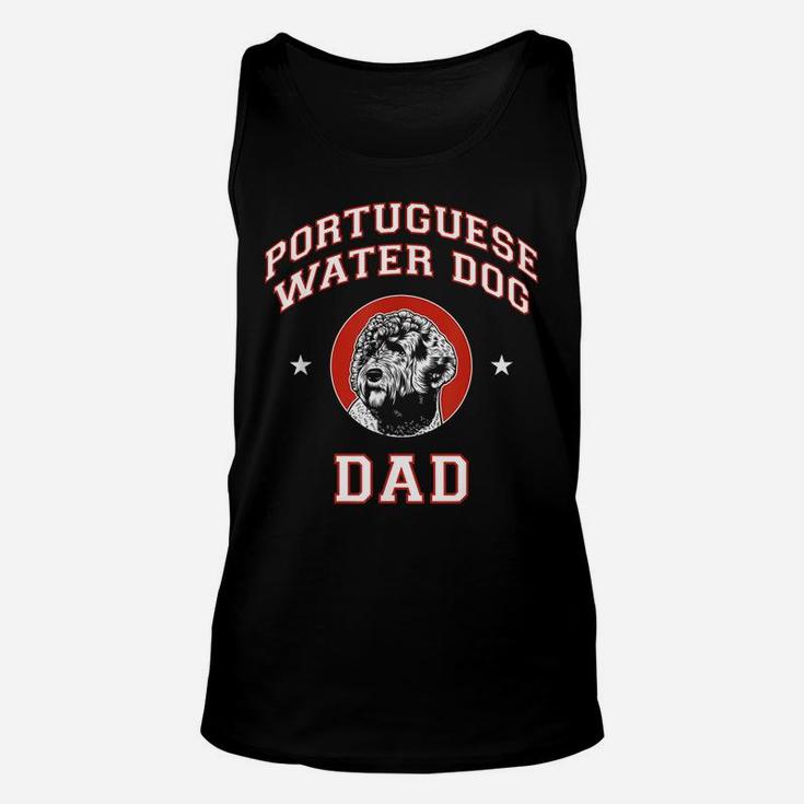 Portuguese Water Dog Dad Unisex Tank Top