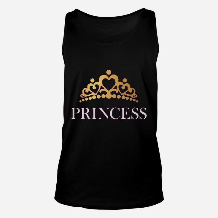 Princess Crown Gift For Daughter Little Unisex Tank Top