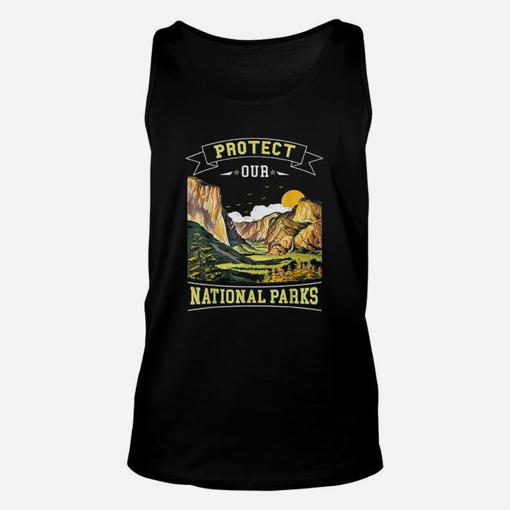 Protect Our National Parks Nature Unisex Tank Top