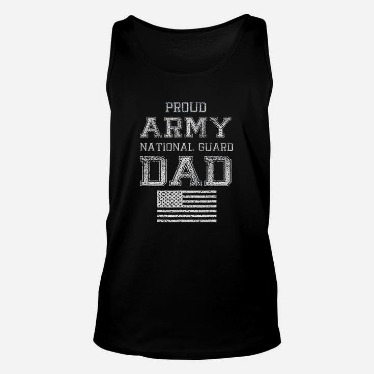 Proud Army National Guard Dad Us Military Gift Unisex Tank Top