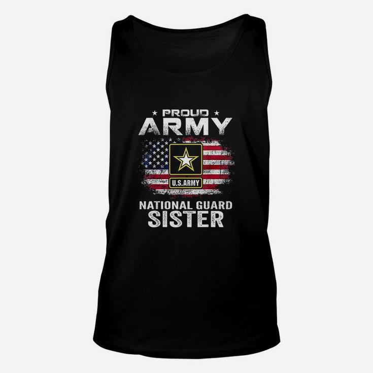Proud Army National Guard Sister Unisex Tank Top