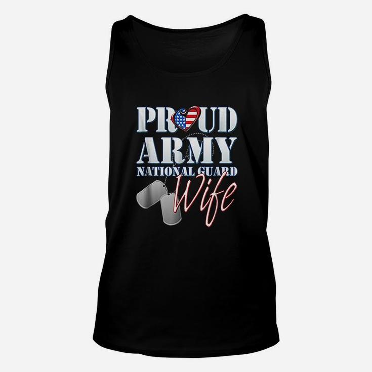 Proud Army National Guard Wife Unisex Tank Top