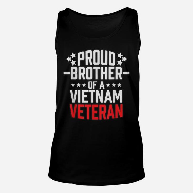 Proud Brother Of A Vietnam Veteran T Shirt Military Unisex Tank Top