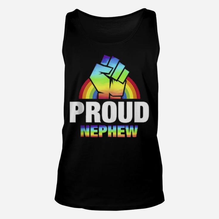 Proud Nephew Gay Pride Unisex Tank Top