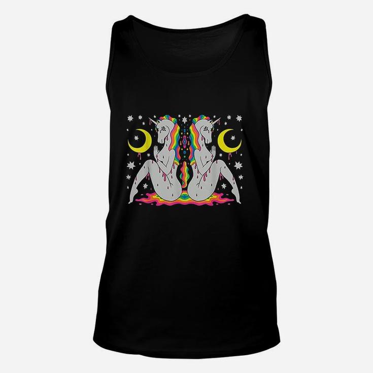 Psychedelic Abstract  Art Hippie Unisex Tank Top