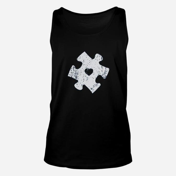 Puzzle For Women Awareness Gifts For Her Unisex Tank Top