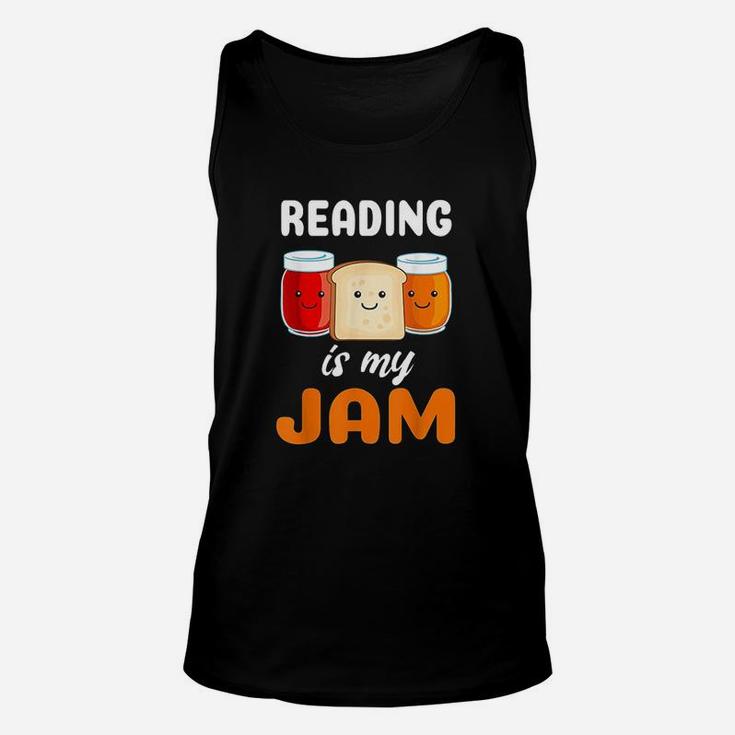 Reading Is My Jam Unisex Tank Top