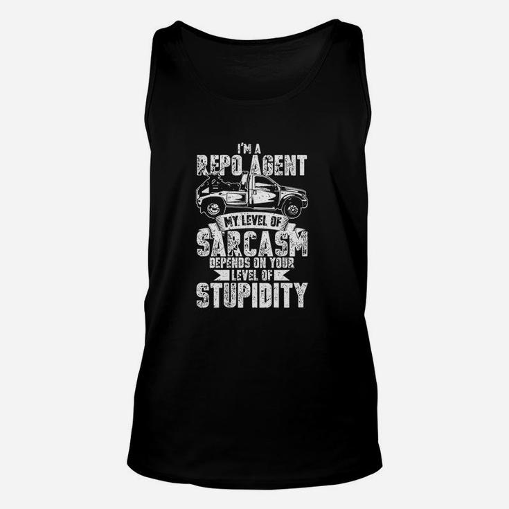 Recovery Tow Truck Driver Unisex Tank Top