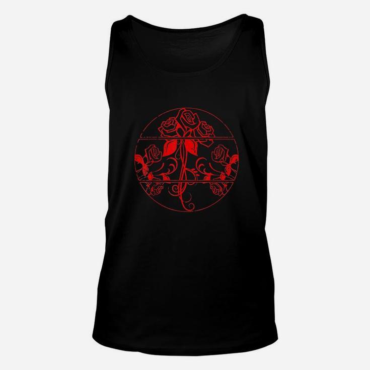 Red Roses Aesthetic Clothing Soft Grunge Clothes Goth Punk Unisex Tank Top