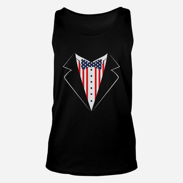 Red White And Blue Unisex Tank Top