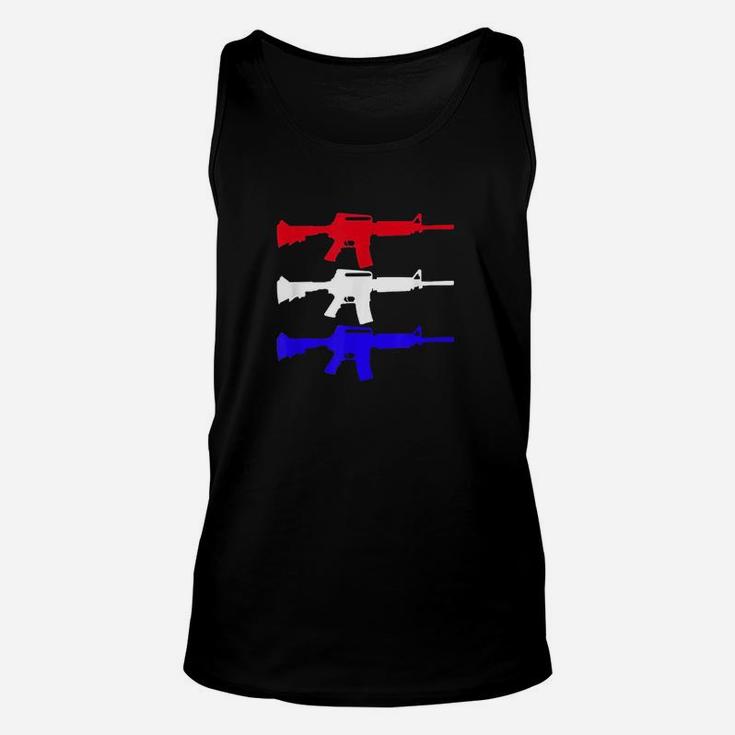 Red White N Blue Unisex Tank Top