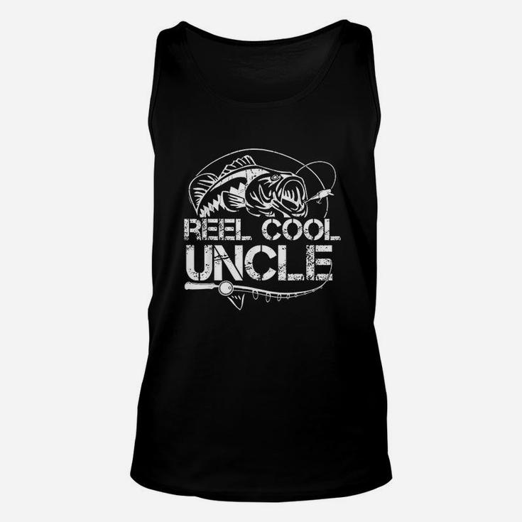 Reel Cool Uncle Fishing Daddy Fathers Day Dad Gifts For Men Unisex Tank Top