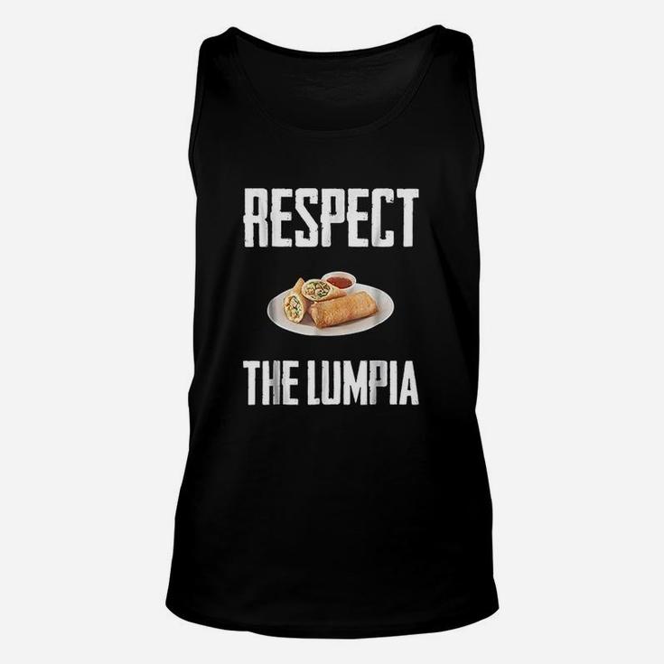 Respect The Lumpia Unisex Tank Top