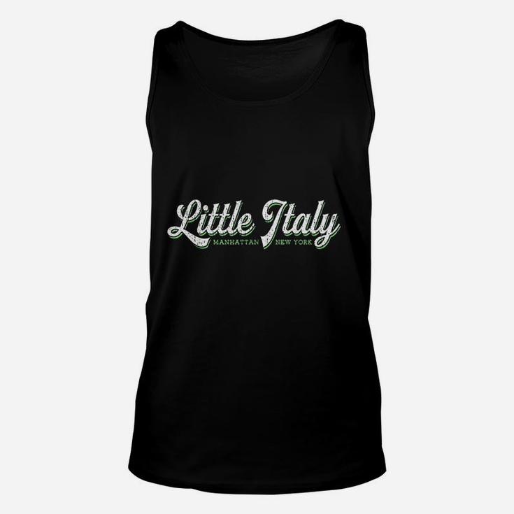 Retro Little Italy Nyc Unisex Tank Top