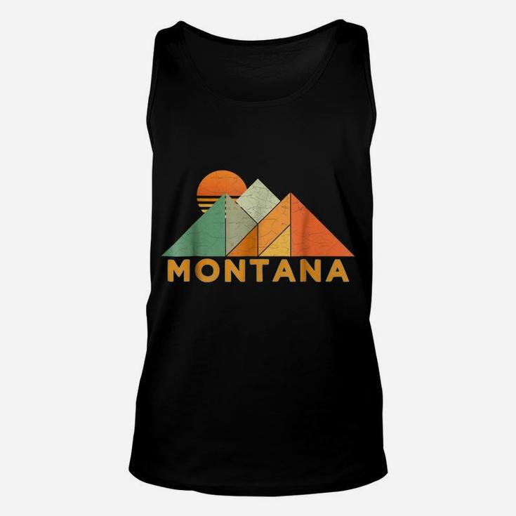 Retro Vintage Montana -Distressed Shirt Unisex Tank Top