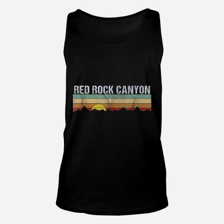 Retro Vintage Red Rock Canyon Unisex Tank Top
