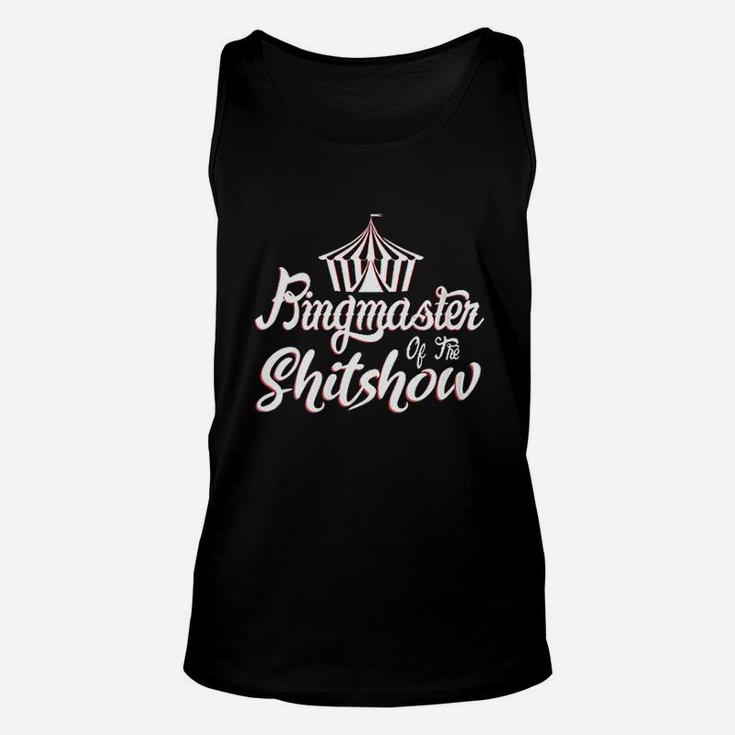 Ringmaster Of The Funny Parenting Unisex Tank Top