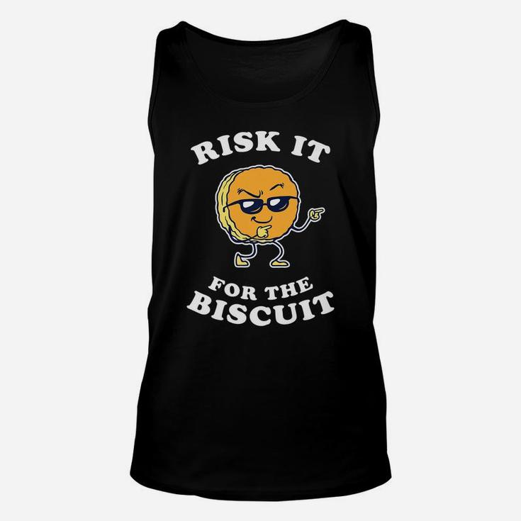 Risk It For The Biscuit - Funny Chicken Gravy Unisex Tank Top