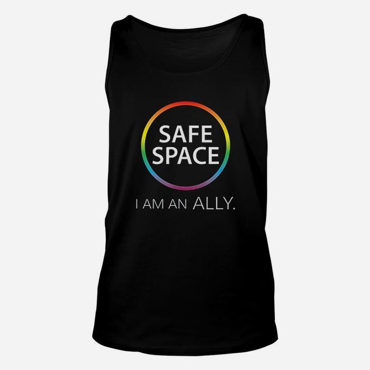 Safe Space I Am An Ally Unisex Tank Top