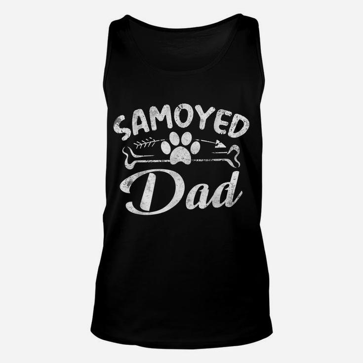Samoyed Dad Funny Dog Pet Lover Owner Daddy Cool Father Gift Unisex Tank Top