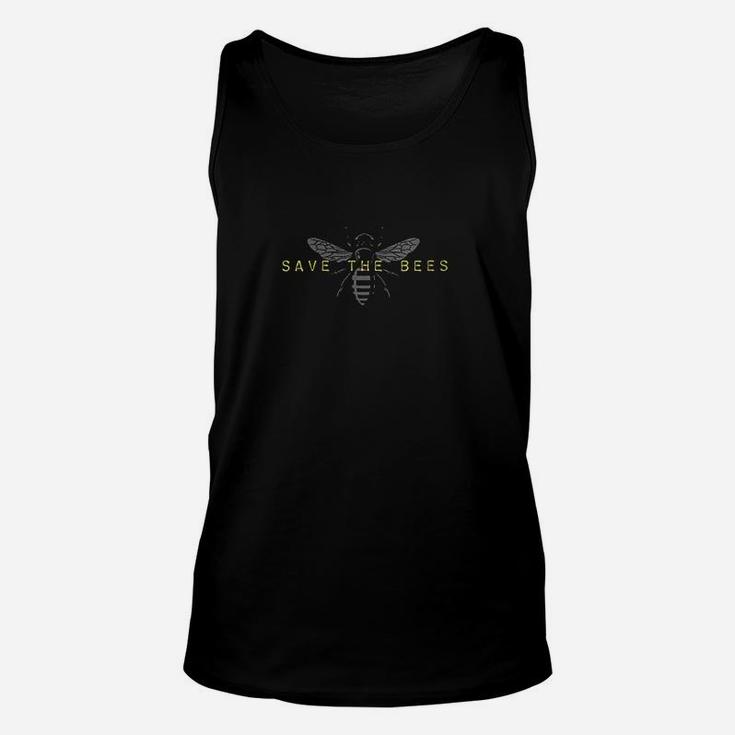 Save The Bees Environmentalist Unisex Tank Top