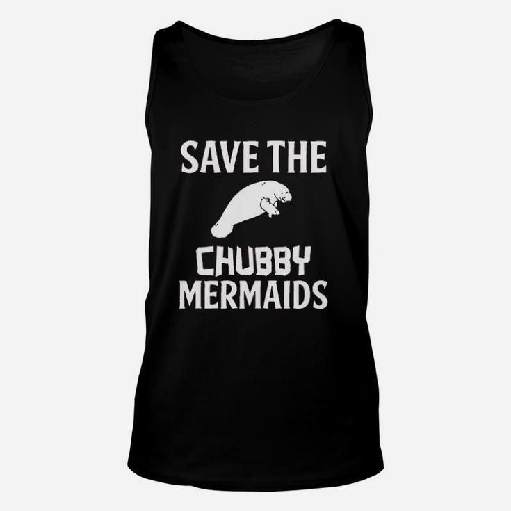 Save The Chubby Mermaids Unisex Tank Top