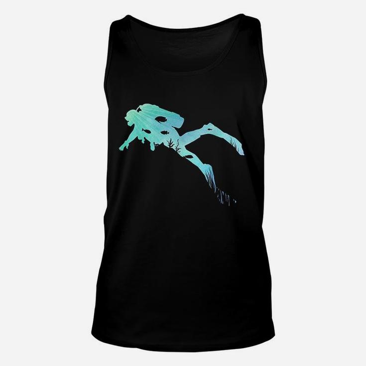 Scuba Diving Diving Under Water Gifts Unisex Tank Top