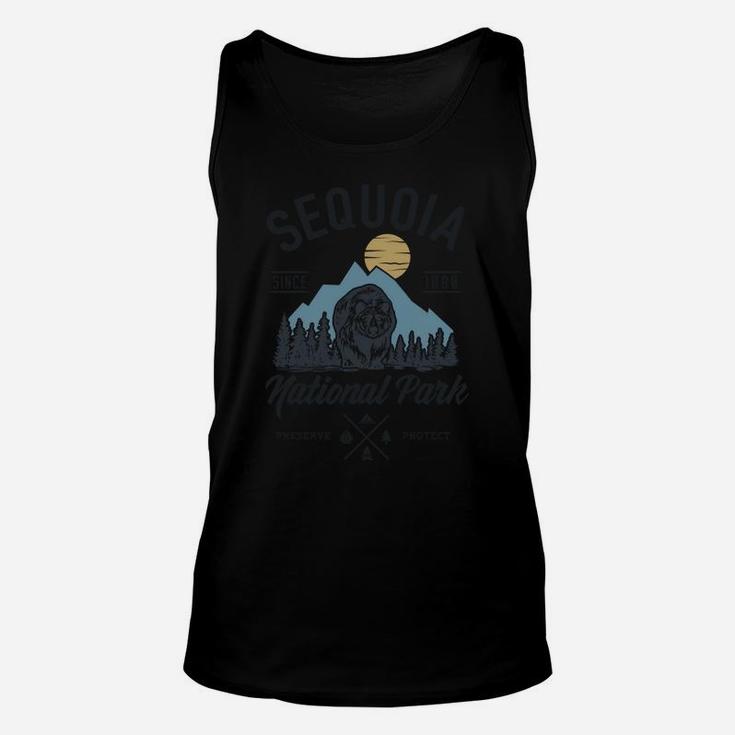 Sequoia National Park Novelty Hiking Camping T Shirt Unisex Tank Top