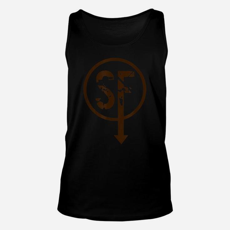 Sf Face Sanity's Fall Down Larry Unisex Tank Top